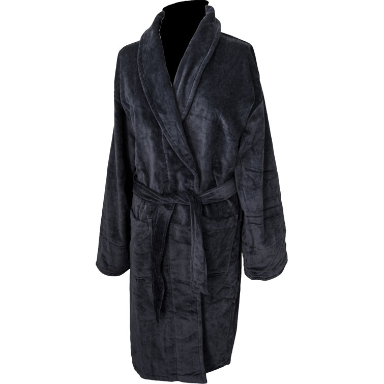 Terry Town Terry Shawl 100 Cotton Velour Bathrobe Wayfair